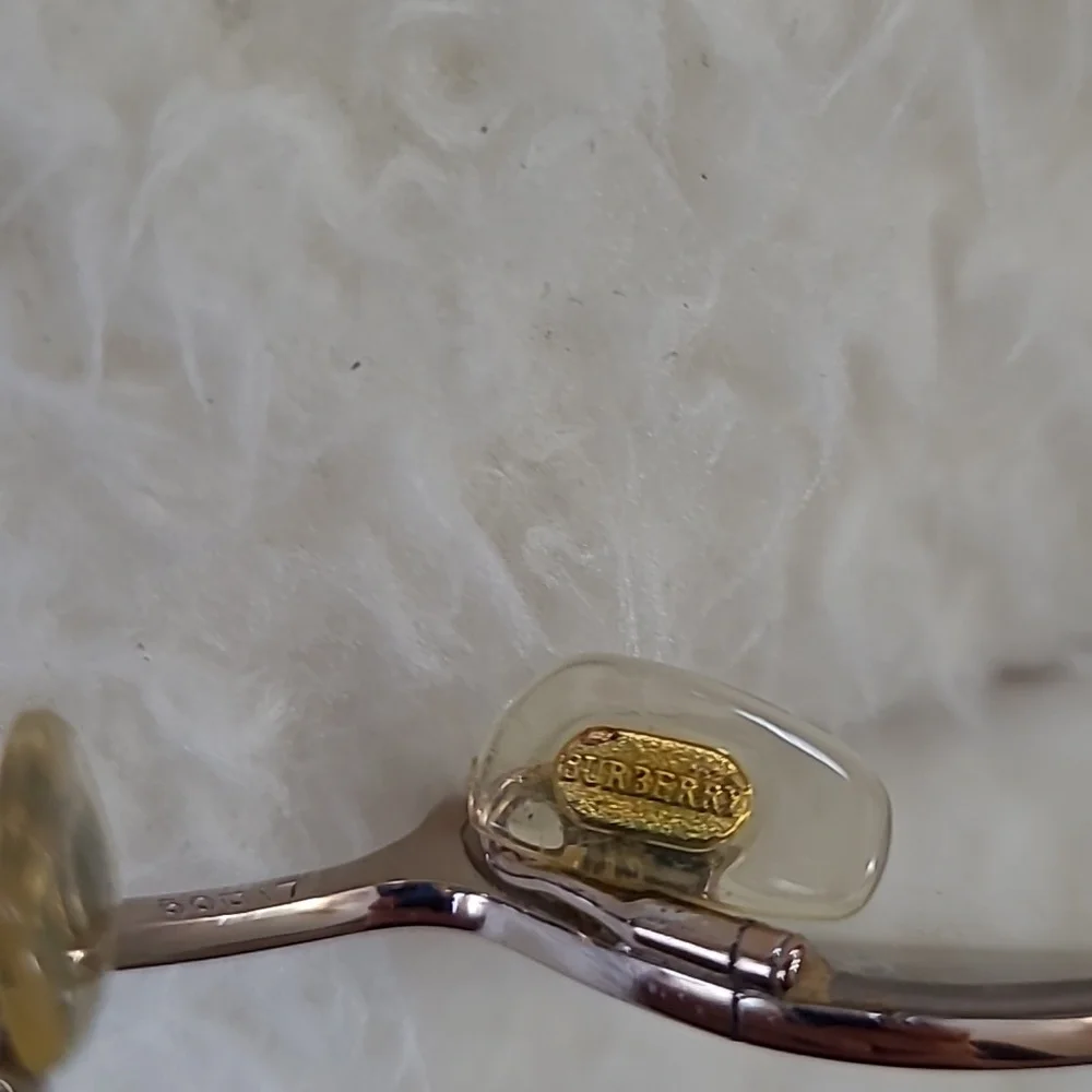 Vintage Burberry Frames Prescription eyeglasses B 1015 1011 preowned Gold Brown